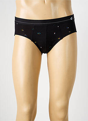 Slip imprimé fantaisie noir EMINENCE homme