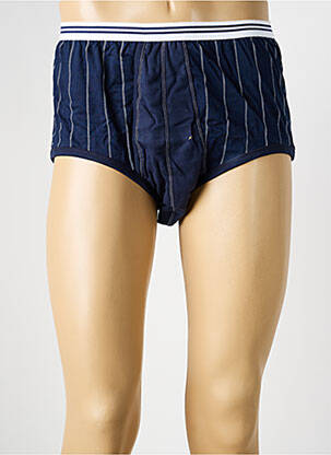 Boxer imprimé rayures bleu EMINENCE homme