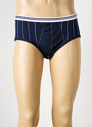 Boxer imprimé rayures bleu EMINENCE homme
