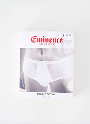 Slip stretch blanc EMINENCE homme
