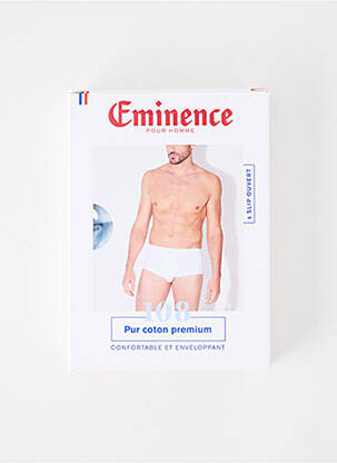 Boxer stretch bleu EMINENCE homme