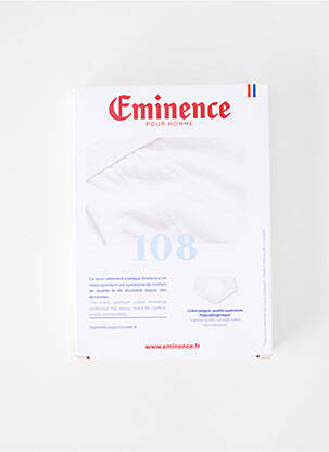 Boxer stretch bleu EMINENCE homme