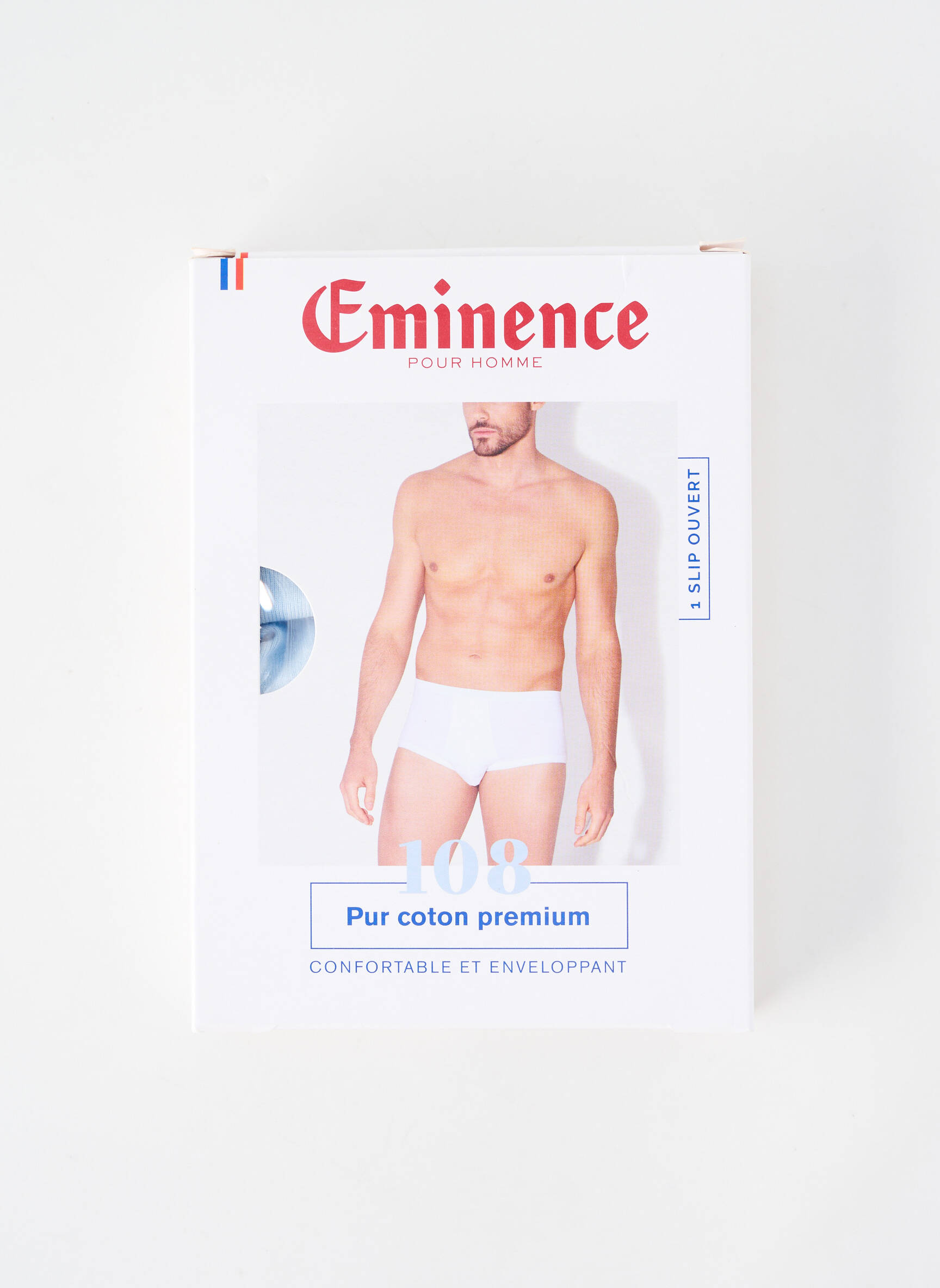 Boxer stretch bleu EMINENCE homme