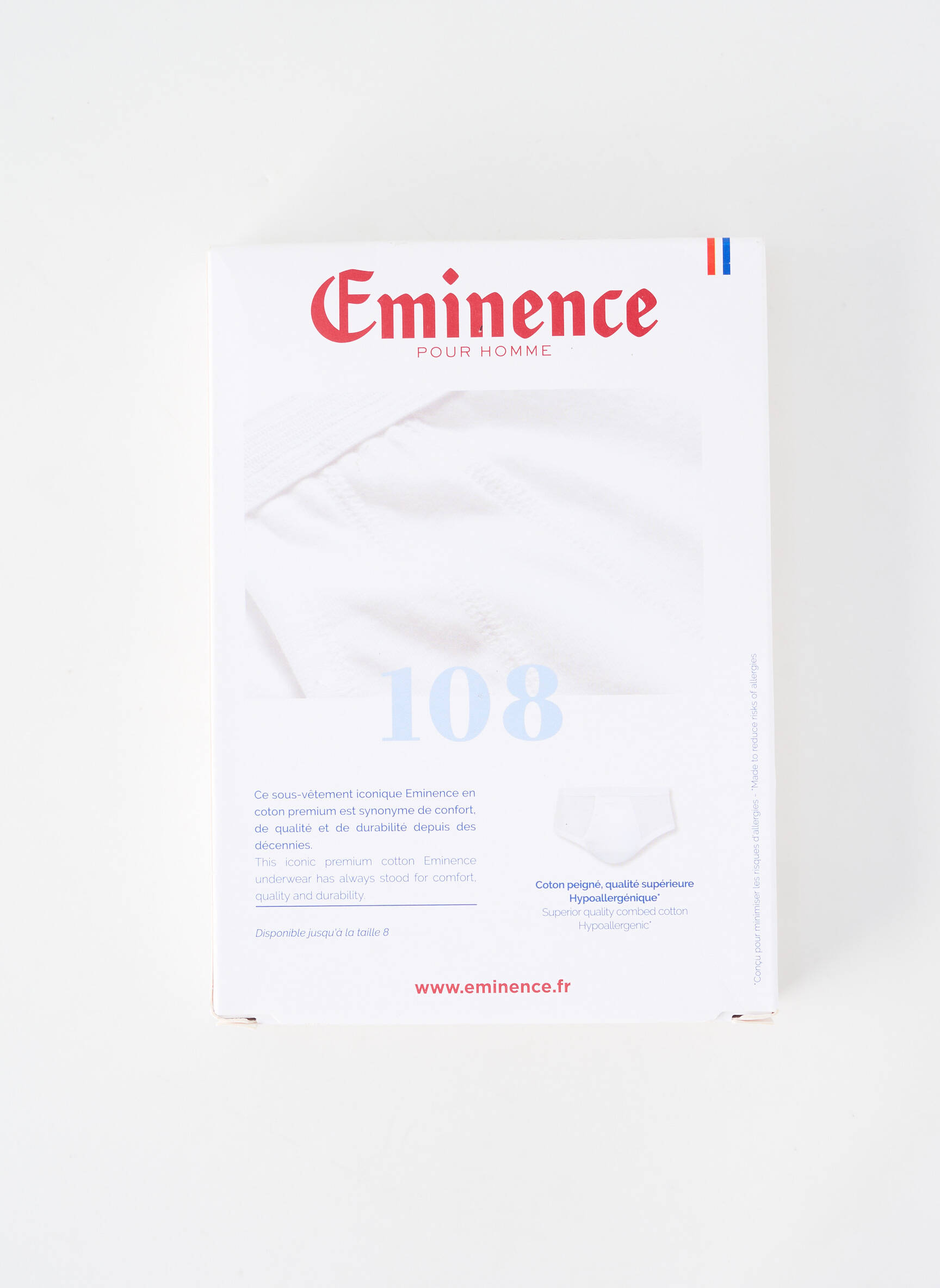 Boxer stretch bleu EMINENCE homme