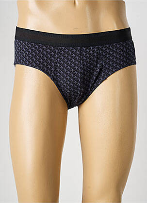 Slip imprimé fantaisie noir EMINENCE homme