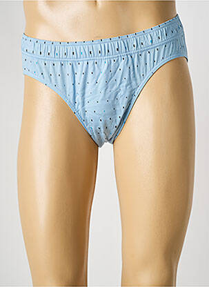 Slip imprimé géométrique bleu EMINENCE homme
