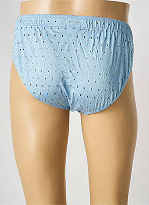 Slip imprimé géométrique bleu EMINENCE homme