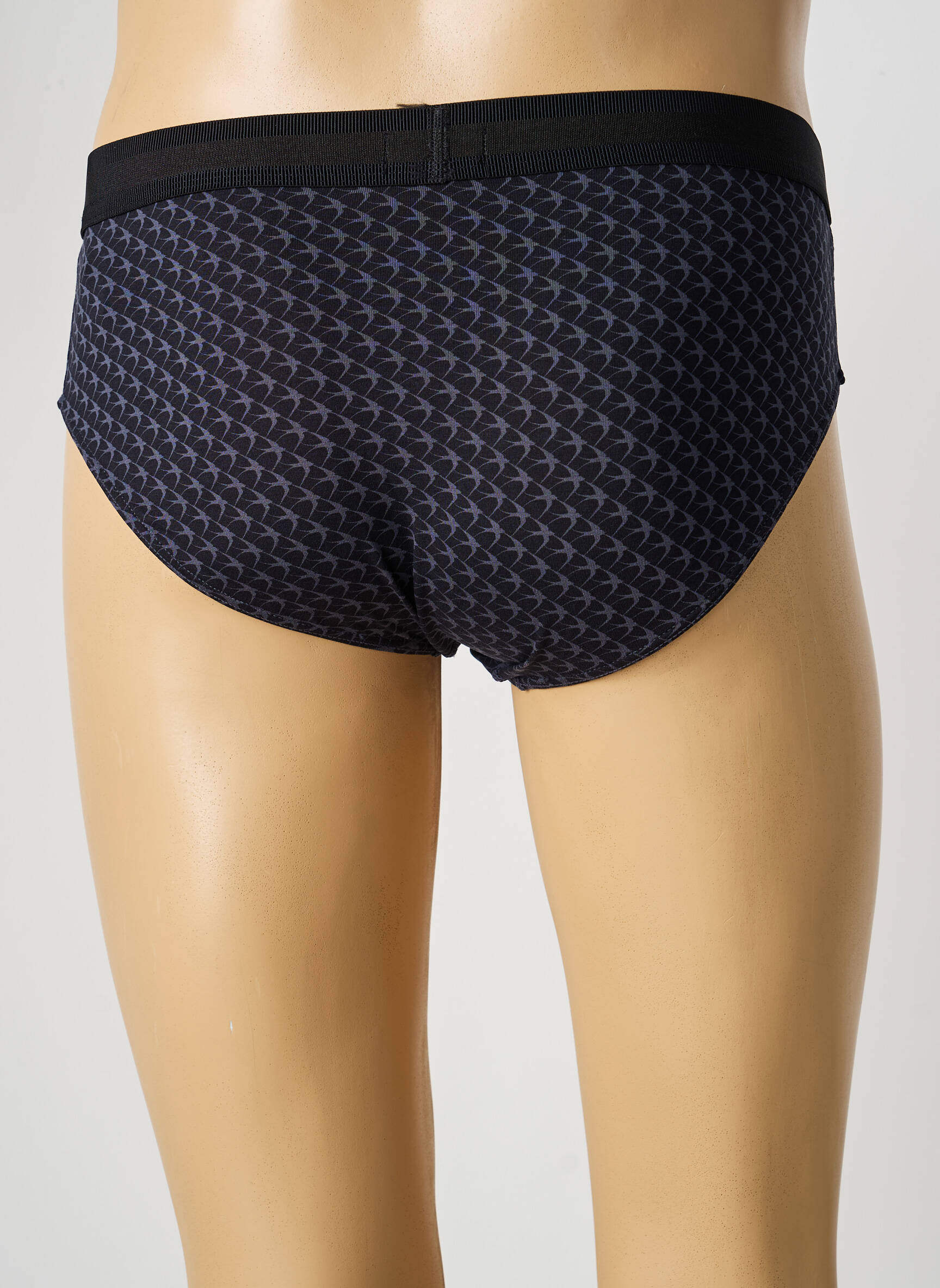 Slip imprimé fantaisie noir EMINENCE homme