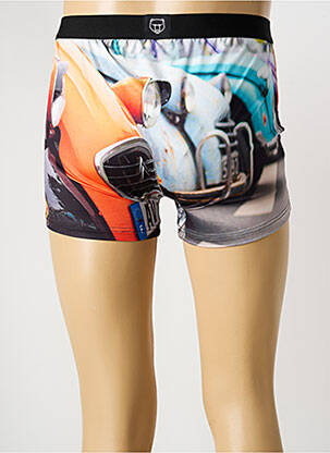 Boxer imprimé fantaisie bleu ARTHUR homme