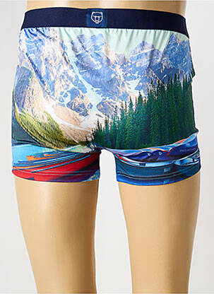 Boxer imprimé fantaisie bleu ARTHUR homme