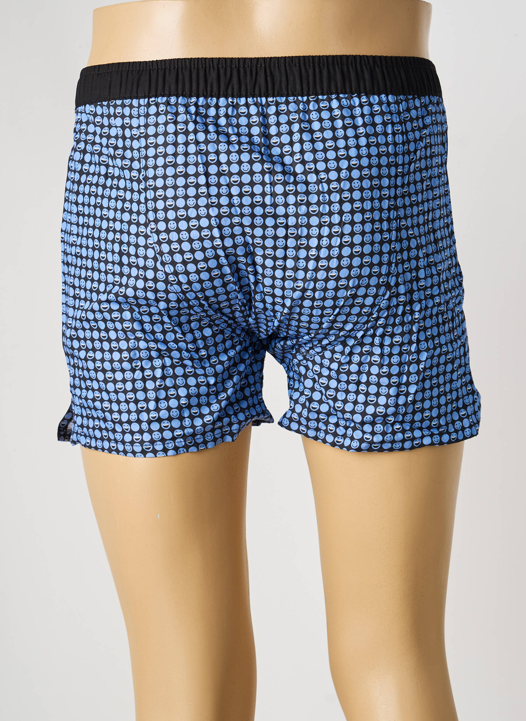Caleçon tissage popeline bleu ARTHUR homme