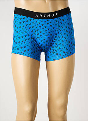 Boxer imprimé fantaisie bleu ARTHUR homme