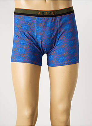 Boxer imprimé fantaisie bleu ARTHUR homme