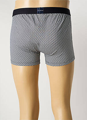 Boxer imprimé fantaisie noir ARTHUR homme