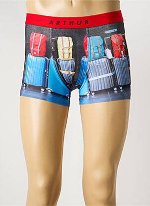 Boxer stretch bleu ARTHUR homme