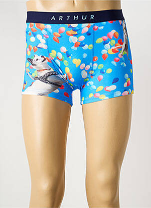 Boxer stretch bleu ARTHUR homme
