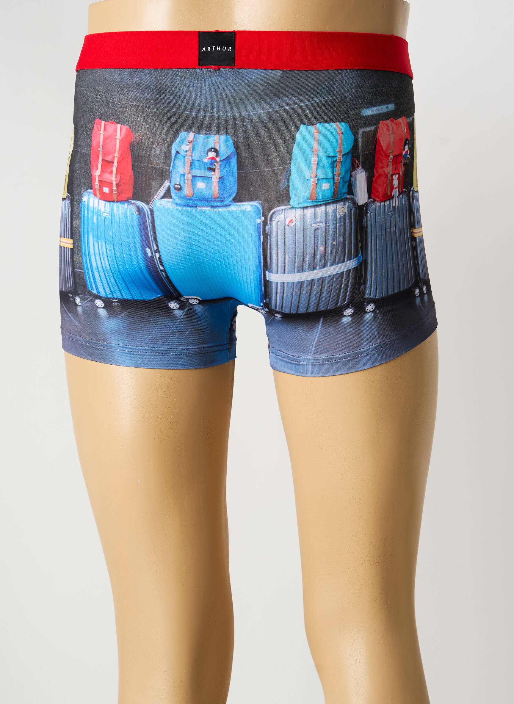 Boxer stretch bleu ARTHUR homme
