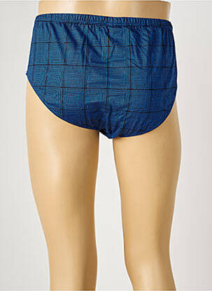Slip imprimé géométrique bleu EMINENCE homme