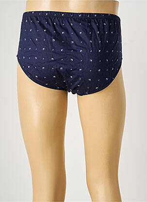 Slip imprimé fantaisie bleu EMINENCE homme