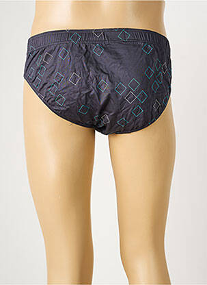 Slip imprimé géométrique gris EMINENCE homme