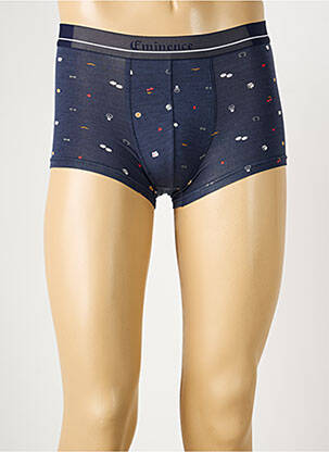 Boxer imprimé fantaisie bleu EMINENCE homme