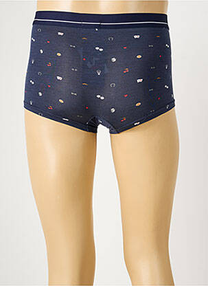 Boxer imprimé fantaisie bleu EMINENCE homme