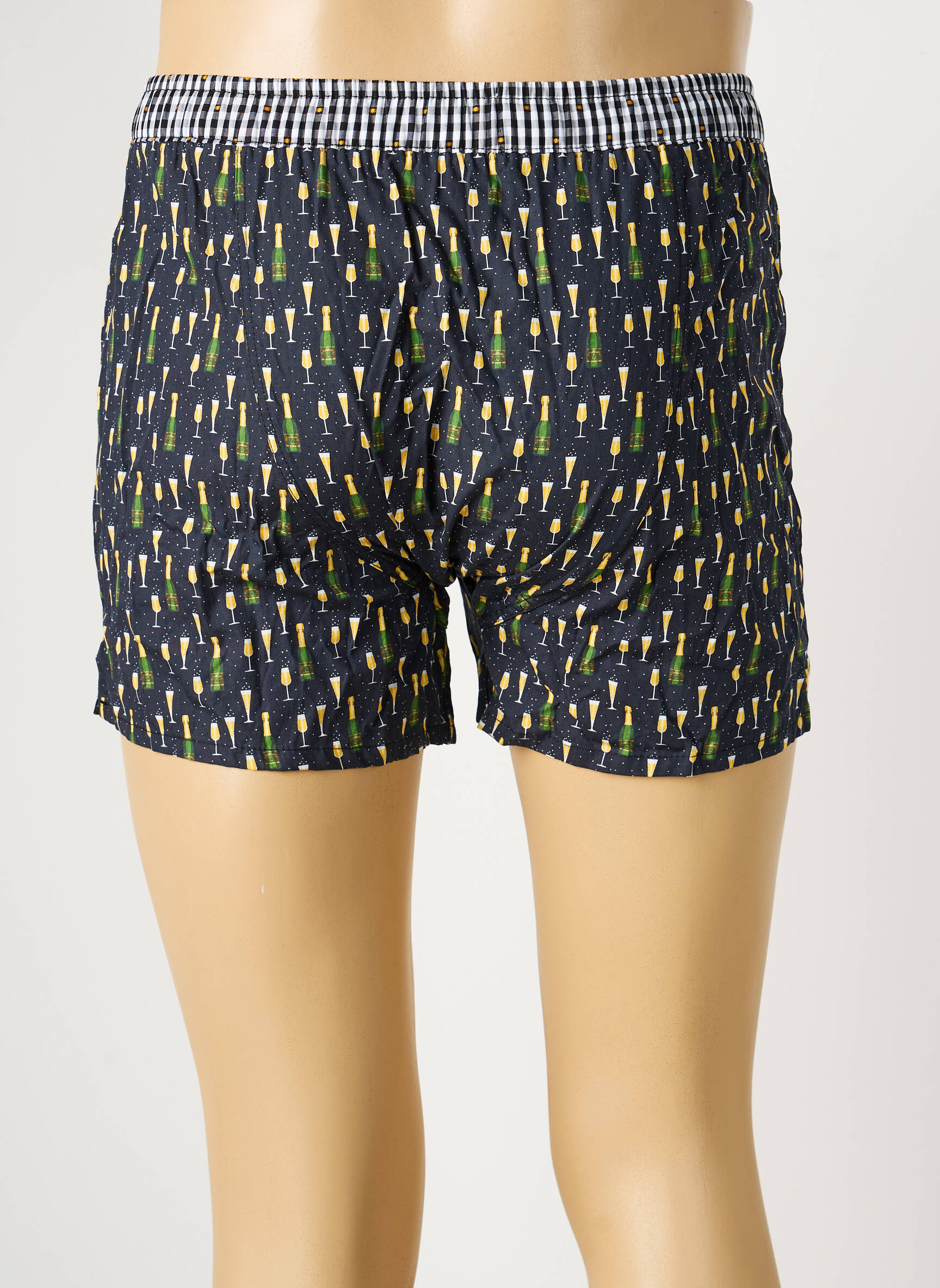 Caleçon tissage popeline gris ARTHUR homme