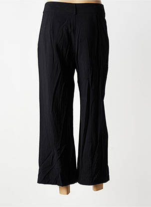 Pantalon droit taille normale taille normale noir DIVILUNE femme