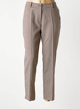 Pantalon slim taille normale taille normale rouge MERLETTI femme