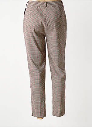 Pantalon slim taille normale taille normale rouge MERLETTI femme