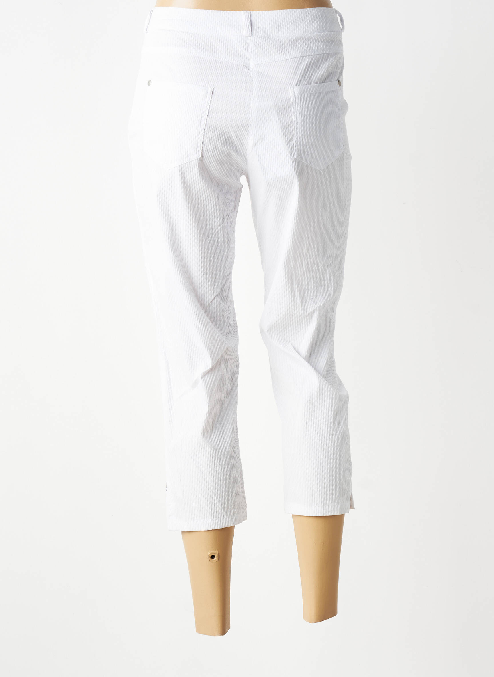 Pantacourt taille normale taille normale blanc MADO ET LES AUTRES femme