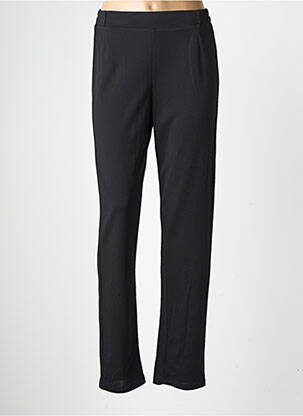 Pantalon slim taille élastique taille normale noir GEVANA femme