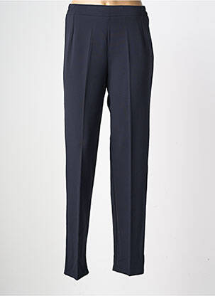 Pantalon slim taille élastique taille normale bleu GEVANA femme