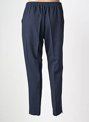 Pantalon slim taille élastique taille normale bleu GEVANA femme