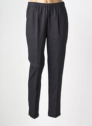 Pantalon slim taille élastique taille normale gris GEVANA femme