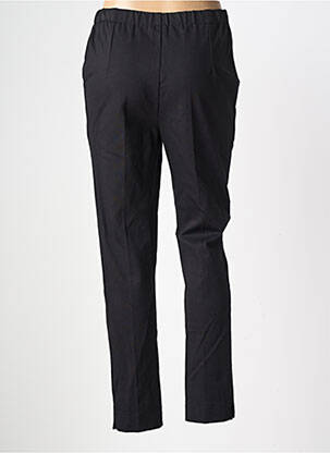 Pantalon slim taille élastique taille normale noir GEVANA femme