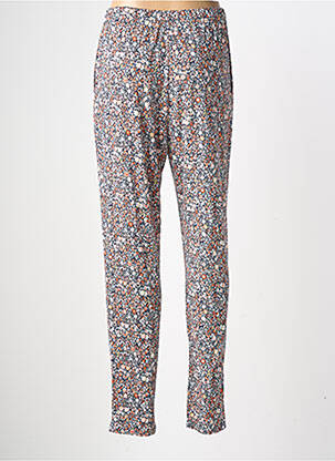 Pantalon slim taille élastique taille normale bleu GEVANA femme