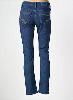 Jeans coupe slim tissage brut taille normale bleu GEVANA femme