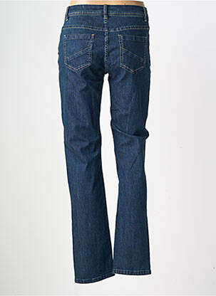 Jeans coupe droite taille normale taille normale bleu GEVANA femme