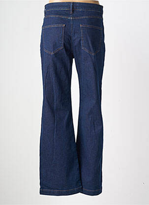 Jeans coupe droite stretch taille normale bleu GEVANA femme