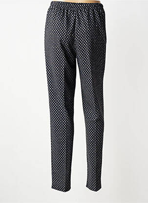 Pantalon droit stretch taille normale bleu GEVANA femme