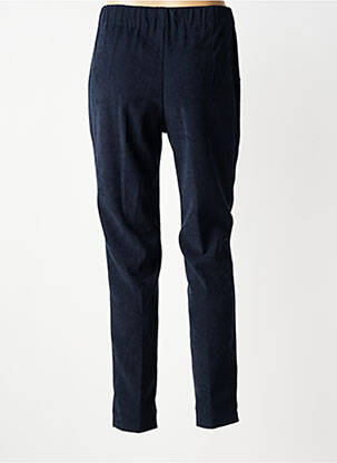Pantalon slim taille élastique taille normale bleu GEVANA femme