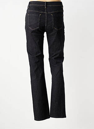 Jeans coupe slim stretch taille normale noir GEVANA femme