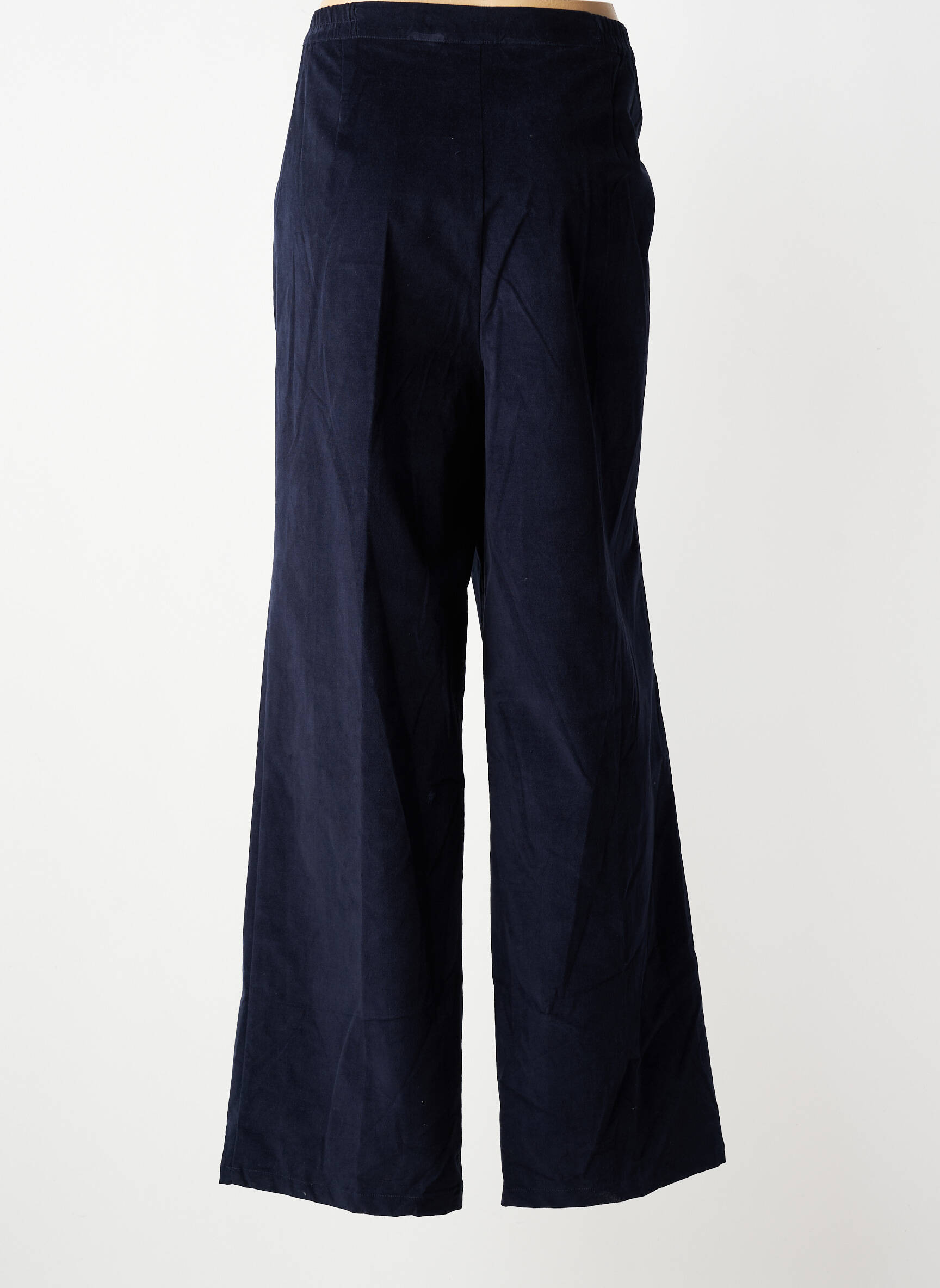 Pantalon droit stretch taille normale gris GEVANA femme
