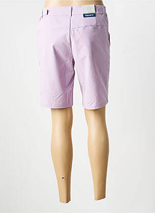 Bermuda taille basse taille basse violet LUTHA femme