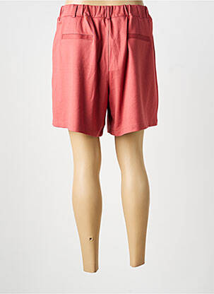 Short fermeture zippée sous rabat boutonné taille normale orange SUN VALLEY femme