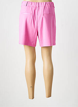 Short fermeture zippée sous rabat boutonné taille normale rose SUN VALLEY femme