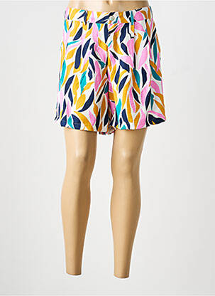 Short taille à pinces taille normale rose SUN VALLEY femme