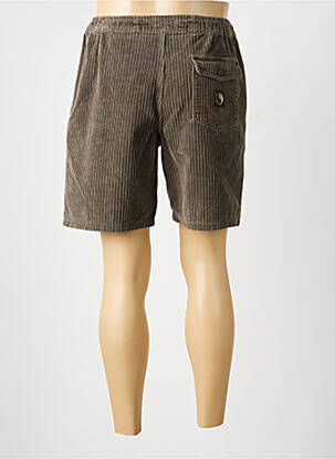 Short fermeture liens à nouer taille normale marron TUC SURF homme