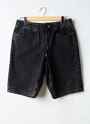 Bermuda tissage denim taille normale noir VOLCOM homme
